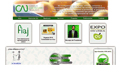 Desktop Screenshot of caj.org.mx