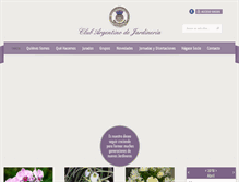 Tablet Screenshot of caj.org.ar
